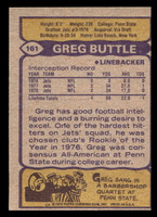 1979 Topps #161 Greg Buttle Near Mint+  ID: 506791