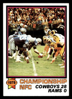 1979 Topps #167 1978 NFC Championship Ex-Mint 