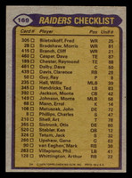 1979 Topps #169 Mark Van Eeghen/Dave Casper/Charles Phillips/Ted Hendricks TL Near Mint  ID: 506812