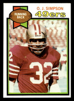 1979 Topps #170 O.J. Simpson Near Mint  ID: 506813