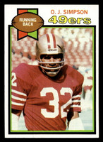 1979 Topps #170 O.J. Simpson Near Mint  ID: 506814