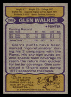 1979 Topps #209 Glen Walker Near Mint  ID: 506938