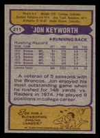 1979 Topps #211 Jon Keyworth Near Mint  ID: 506944