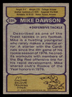 1979 Topps #231 Mike Dawson Ex-Mint  ID: 507003