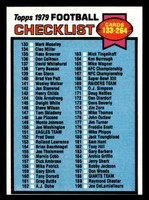 1979 Topps #232 Checklist 133-264 Near Mint  ID: 507007