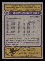 1979 Topps #238 Zenon Andrusyshyn Near Mint+  ID: 507026