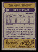 1979 Topps #241 Robert Pratt Near Mint  ID: 507035