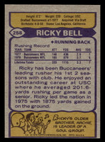 1979 Topps #258 Ricky Bell Ex-Mint RC Rookie  ID: 507086