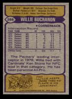 1979 Topps #266 Willie Buchanon AP Near Mint  ID: 507110