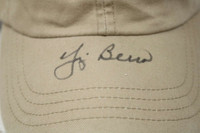 Yogi Berra Signed Hat Cap PSA/DNA Desert Mountain Hat Yankees