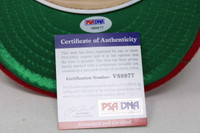 Warren Spahn Signed Hat Cap PSA/DNA Mitchell & Ness 7 1/4 Indians