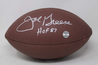 Joe Greene Steelers PSA/DNA Authenticated Football Wilson NFL Ball HOF 87