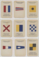 Circ 1940's International Signalcards from WWII-Navy Signal Cards  #*sku37074