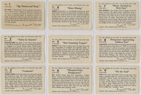 1950/56 Quakers Sgt..Preston Of The Yukon Set 36 Mid-Grade  #*sku37090