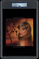 Taylor Swift SIGNED "The Life of a Showgirl" Photo 1 CD Insert PSA/DNA Encapsulated Slabbed