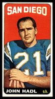 1965 Topps #161 John Hadl Near Mint SP  ID: 507362