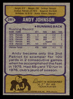 1979 Topps #281 Andy Johnson Ex-Mint  ID: 507420