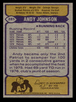 1979 Topps #281 Andy Johnson Near Mint  ID: 507421