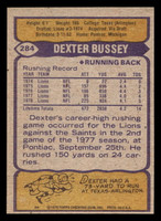 1979 Topps #284 Dexter Bussey Near Mint+ 