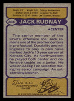 1979 Topps #304 Jack Rudnay Near Mint+  ID: 507510