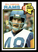 1979 Topps #312 Bill Simpson AP Near Mint  ID: 507537