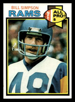 1979 Topps #312 Bill Simpson AP Near Mint  ID: 507538