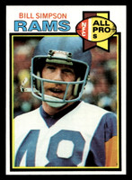 1979 Topps #312 Bill Simpson AP Near Mint+ 
