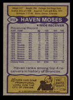 1979 Topps #313 Haven Moses Near Mint  ID: 507542