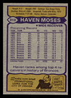 1979 Topps #313 Haven Moses Near Mint+ 