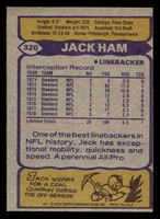1979 Topps #320 Jack Ham Near Mint  ID: 507565