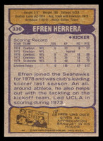 1979 Topps #330 Efren Herrera Near Mint  ID: 507603