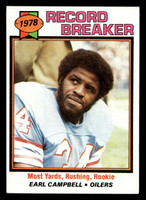 1979 Topps #331 Earl Campbell RB Ex-Mint  ID: 507607