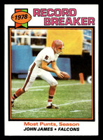 1979 Topps #334 John James RB Near Mint  ID: 507617