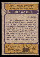 1979 Topps #337 Jeff Van Note Ex-Mint  ID: 507631