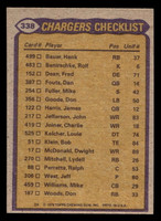 1979 Topps #338 Lydell Mitchell/John Jefferson/Mike Fuller/Fred Dean TL Near Mint  ID: 507636