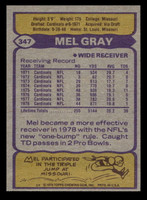 1979 Topps #347 Mel Gray Near Mint  ID: 507675