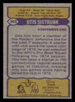 1979 Topps #365 Otis Sistrunk Ex-Mint 
