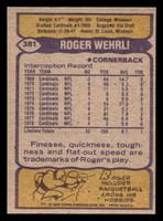 1979 Topps #381 Roger Wehrli Near Mint+  ID: 507821