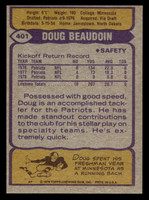 1979 Topps #401 Doug Beaudoin Near Mint  ID: 507912