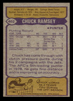 1979 Topps #402 Chuck Ramsey Near Mint  ID: 507917