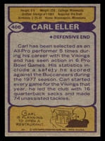 1979 Topps #406 Carl Eller Ex-Mint  ID: 507937