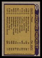 1979 Topps #407 Terdell Middleton/James Lofton/Willie Buchanon/Ezra Johnson TL Near Mint  ID: 507938