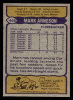 1979 Topps #408 Mark Arneson Ex-Mint  ID: 507945