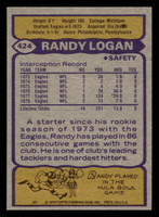 1979 Topps #424 Randy Logan Near Mint  ID: 508013