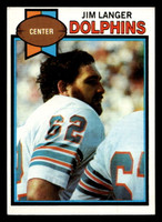 1979 Topps #425 Jim Langer Ex-Mint  ID: 508020