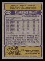 1979 Topps #439 Clarence Davis Near Mint  ID: 508079