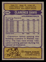 1979 Topps #439 Clarence Davis Ex-Mint 