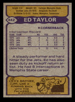 1979 Topps #442 Ed Taylor Near Mint  ID: 508092