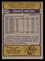1979 Topps #445 Charlie Waters Excellent+  ID: 508109