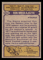 1979 Topps #452 Ron Mikolajczyk Near Mint  ID: 508142